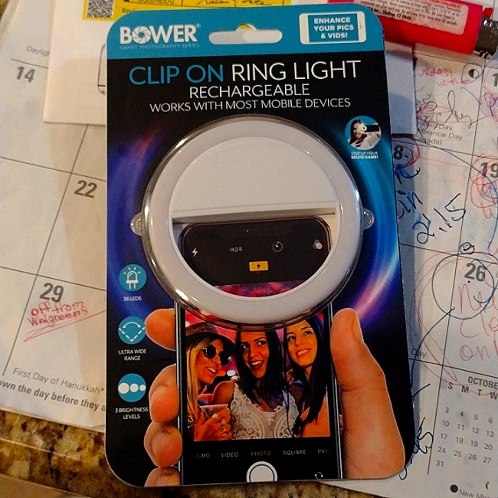 Clip On Ring Light For Phones